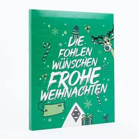 Borussia M`Gladbach - Mönchengladbach - Adventskalender 2019 - Weihnachtskalender, Premium mit Poster - 2019 - Bundesliga - Fußball - (4,95 € / 100 g)