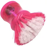 Buri Spülbürste mit Spülmittelspender pink