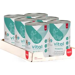 mera Vital Mobility Nassfutter Für Hunde | Unterstützt den Gelenkstoffwechsel | Hundefutter | Diätfutter | Von Tierärzt:innen empfohlen 2.4 kg
