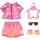 BABY BORN Puppenkleidung Fahrrad Outfit Rosa (43 cm)
