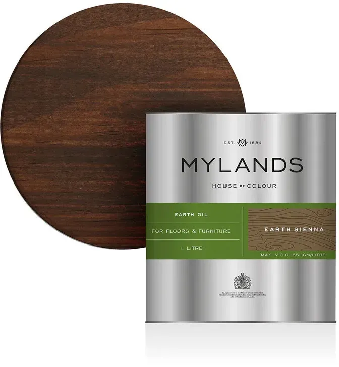 Mylands Hartwachsöl Earth Oil Sienna - 1 Liter