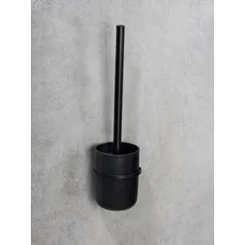 Wenko WC-Garnitur Carpino Schwarz 1 St.