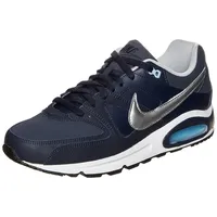 Nike Air Max Command Leather, Herren Laufschuhe, Blau (Obsidian/Metallic Silver/Bluecap/White 401), 41 EU - 41 EU
