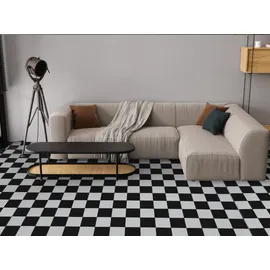 Primaflor PVC Boden TRONTO | Schachbrett | 2,00m x 7,00m