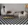 Primaflor PVC Boden TRONTO | Schachbrett | 2,00m x 7,00m