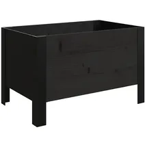 upyard ModernBox 58 x 36 x 32 cm Schwarz