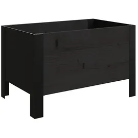 upyard ModernBox 58 x 36 x 32 cm Schwarz
