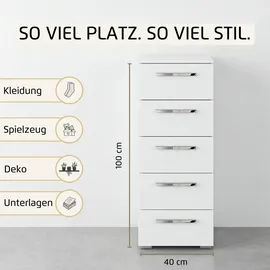 Rauch Highboard 40 x 100 x 42 cm Beige