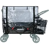 Regenverdeck FROSAL Bollerwagen Leo | Regenschutz für Transportwagen faltbar