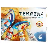 Koh-I-Noor Temperafarben Set 6 96 ml Gelb