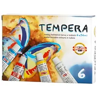 Koh-I-Noor Temperafarben Set 6 96 ml Gelb