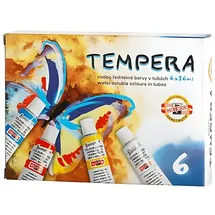 Koh-I-Noor Temperafarben Set 6 96 ml Gelb