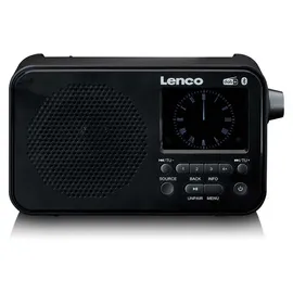 Lenco PDR-036 schwarz