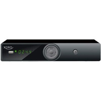 Xoro HRS 8656 digitaler Satelliten-Receiver mit LAN Anschluss (HDTV, DVB-S2, HDMI, SCART, USB 2.0 Media Player) schwarz