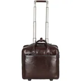 Piquadro Blue Square 2-Rollen Cabin 40 cm / 20 l mahogany