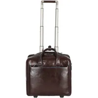 Piquadro Blue Square 2-Rollen Cabin 40 cm / 20 l mahogany