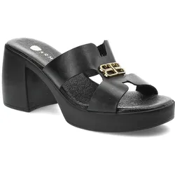 Schwarze Flip-Flops Armodo Absatzschuhe, 39