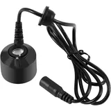 Jeffergarden Mini-Nebelmaschine Ultraschall für Aquarien & Zimmerbrunnen Luftbefeuchter mit Magischem Nebel-Effekt die eine Atmosphäre in Schwarz Schaffen