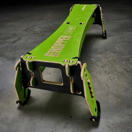 MTB Hopper Skinny Bridge Rampe - Green - One Size