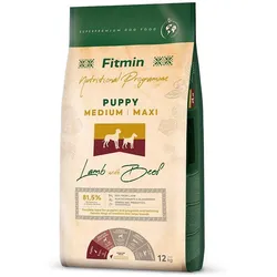 FITMIN Medium Maxi Puppy Lamb&Beef 12kg