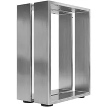 GGM Möbel Bartisch Kufen 68 x 105 x 16 cm Weiß