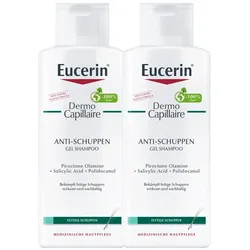 Eucerin Dermocapillaire Anti-Schuppen Gel Shampoo Doppelpack