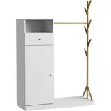 Vicco Garderobenschrank Liria, 100 x 145 cm mit Schublade