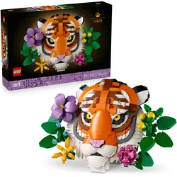 LEGO Art Fauna Collection - Tiger - Baubares 3D-Kunstwerk - 31217