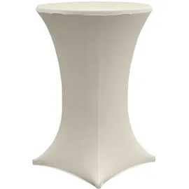 Trutzholm Stehtischhusse Beige Ø 80 cm