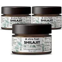 xtra fuel Shilajit Harz Original Himalaya Mumijo 3 x 30 g