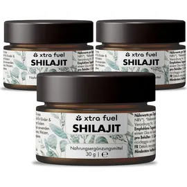 xtra fuel Shilajit Harz Original Himalaya Mumijo 3 x 30 g