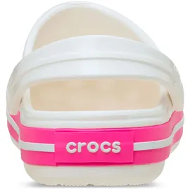 Crocs Toddler Crocband Clog White / Pink Crush 19/20