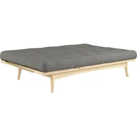 Karup Schlafsofa Folk Baumwolle 2-Sitzer Grau
