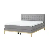 SUN GARDEN Boxspringbett Westwood grau