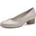 Jana Pumps mit Blockabsatz Vegan, Weiß (Pearlized), 37 EU