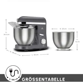 KARACA Mastermaid Chef Pro 5L Space Grau