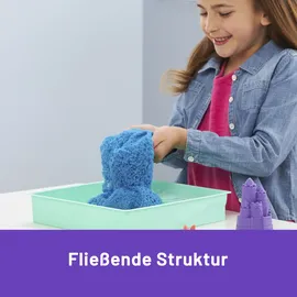 Spin Master Kinetic Sand Sandbox Set blau 454 g