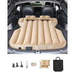 VEVOR Auto Luftmatratze Aufblasbar Camping Reisen Luftbett Eingebaute Pumpe
