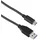 Targus USB-C auf USB-A 1 m Schwarz
