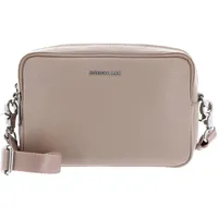 Mandarina Duck Mellow Leather Umhängetasche Leder Warm Taupe