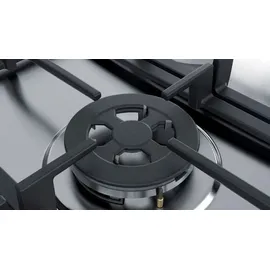 Bosch Herdset Bosch Backofen Schnellaufheizung mit Gas-Kochfeld 5 Zonen autark, 75 cm