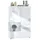 Vladon Standvitrine Morena V2 91,5 x 136,5 x 37 cm Weiß