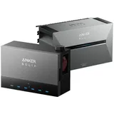 Anker SOLIX Power Dock + 1× Solarbank 3 E2700 Pro, bis 64,5 kWh, App-gesteuert