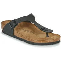 BIRKENSTOCK Unisex-Erwachsene Gizeh Zehentrenner, 46 EU, Schwarz Black - 46 EU