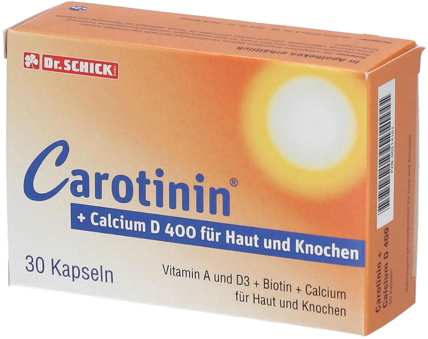 Carotin + Calcium D 400 Kapseln