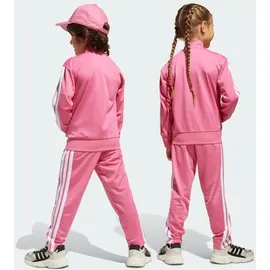 adidas Seasonal Essentials Tiberio 3-Streifen Tricot Trainingsanzug Pink Fusion / White / Clear Pink 104