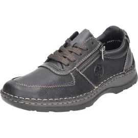 Rieker Komfort Schnürschuhe in Schwarz 42 EU
