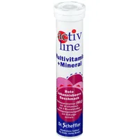 Rugard Cosmetics Activline Multivit.m.rote Johannisb. Brausetabletten
