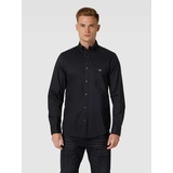 GANT Regular Fit Freizeithemd mit Brusttasche Modell 'POPLIN', Black, M