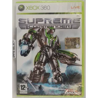 Supreme Commander 1 Microsoft Xbox 360 Pal Original Neu Versiegelt